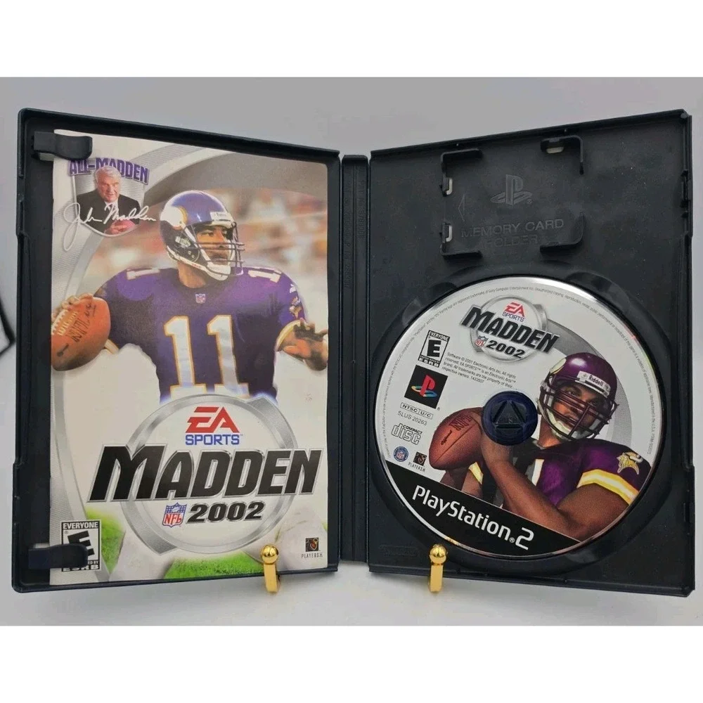 Madden 2002 Football - Sony PlayStation 2 Complete Tested